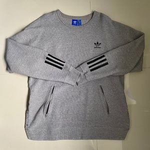 Large Gray Adidas Sweatshirt